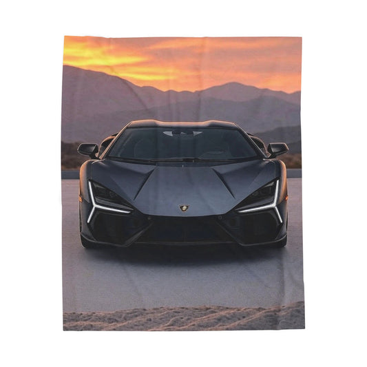 Plush Blanket - Lamborghini Revuelto Design