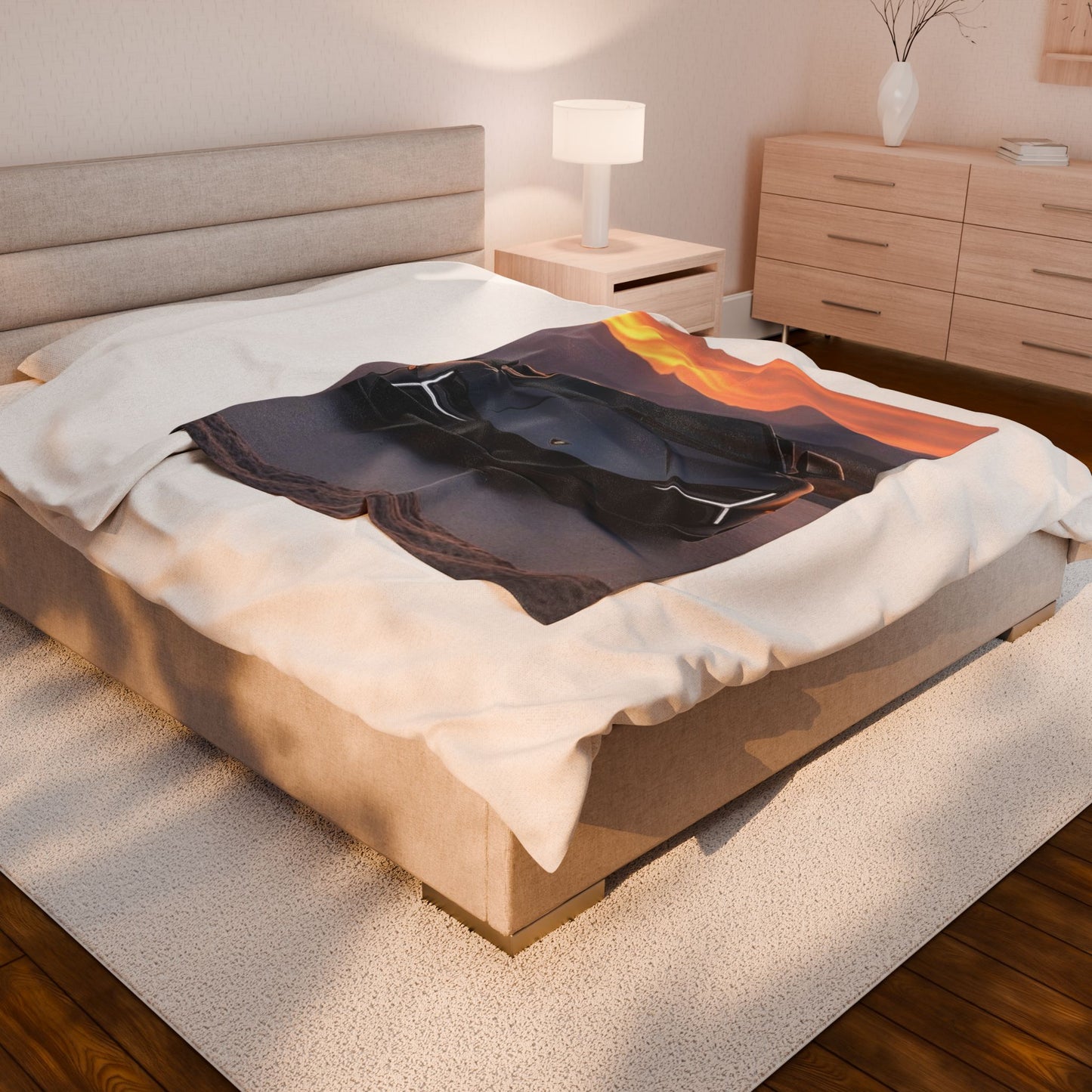 Plush Blanket - Lamborghini Revuelto Design