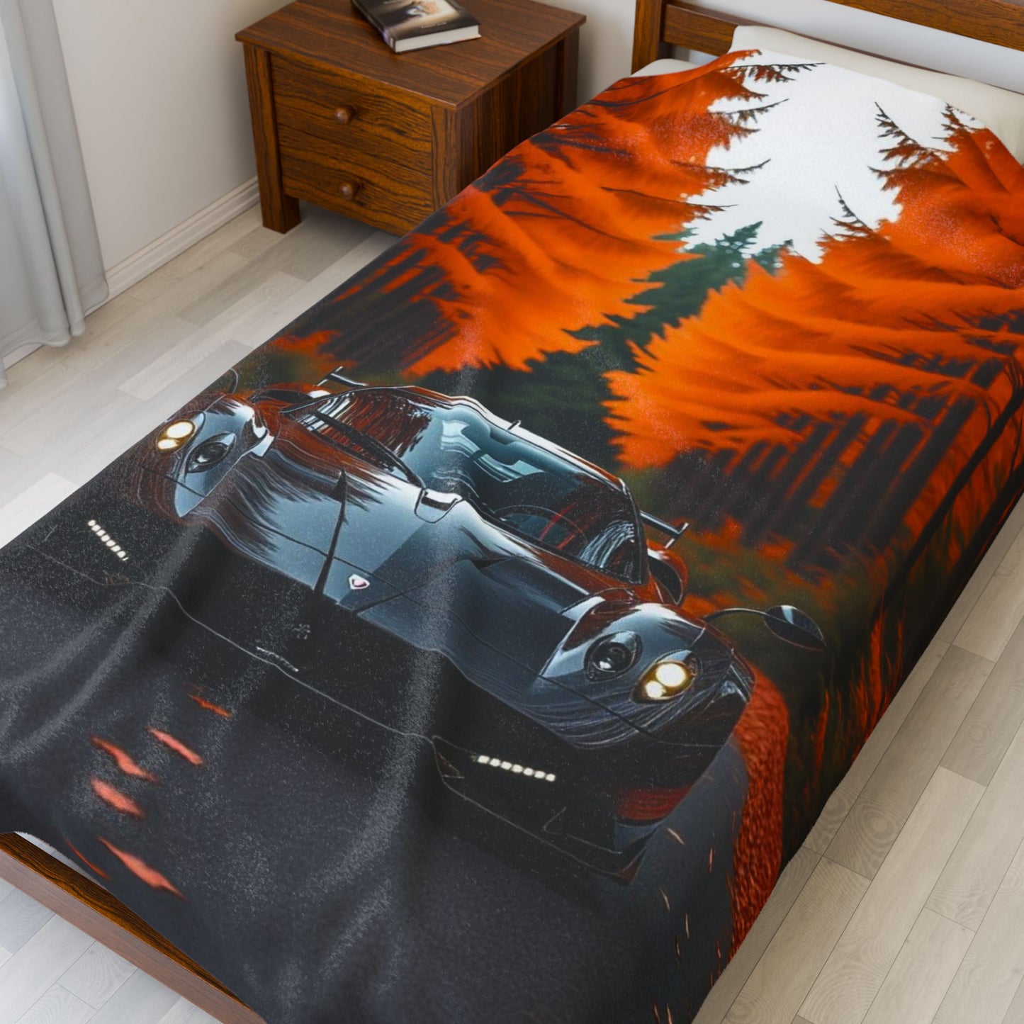 Plush Blanket - Pagani Huayra Design