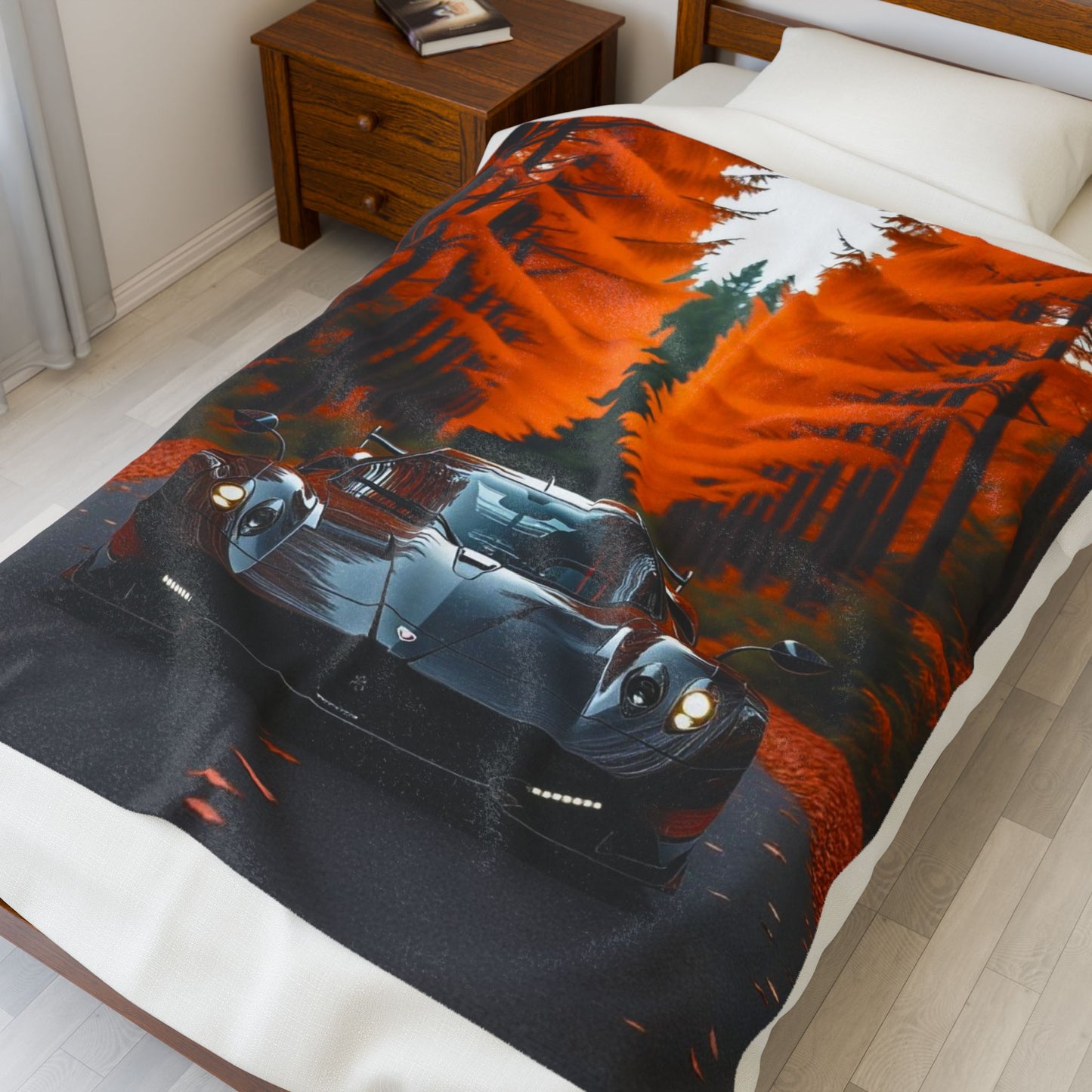 Plush Blanket - Pagani Huayra Design