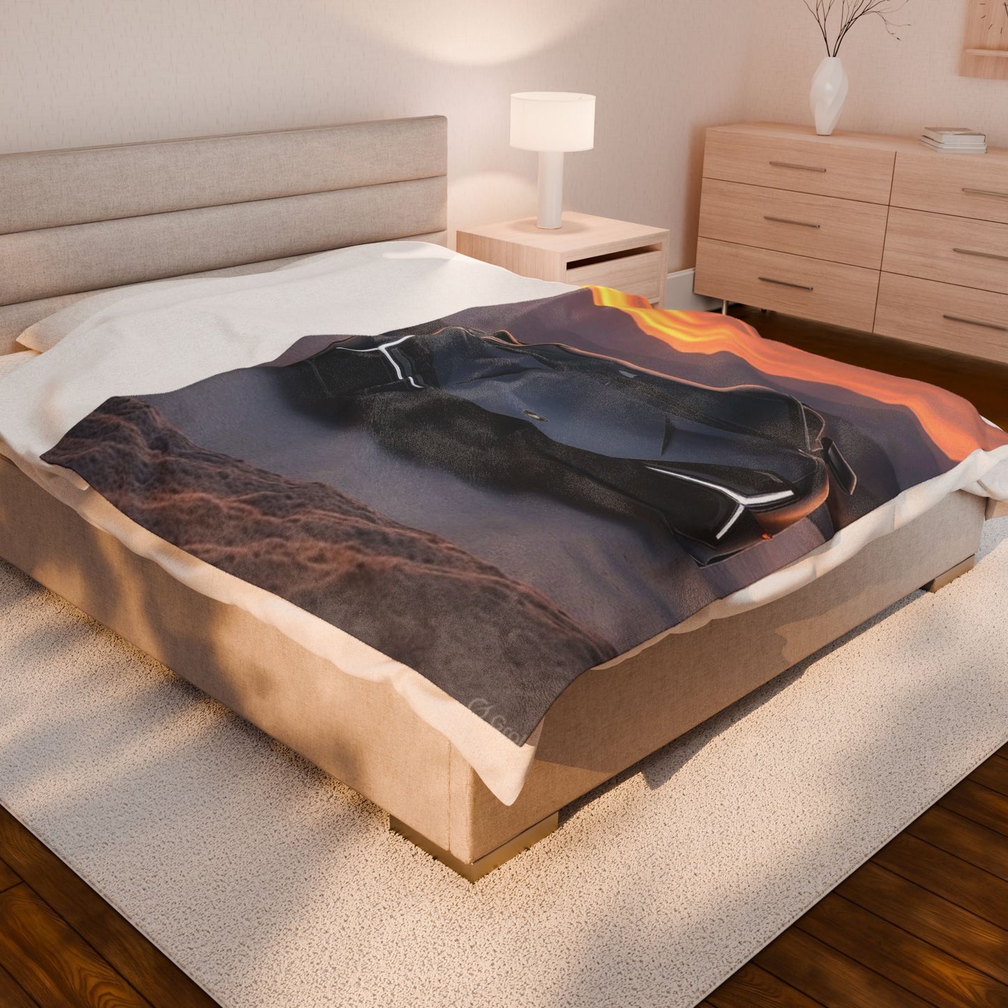 Plush Blanket - Lamborghini Revuelto Design