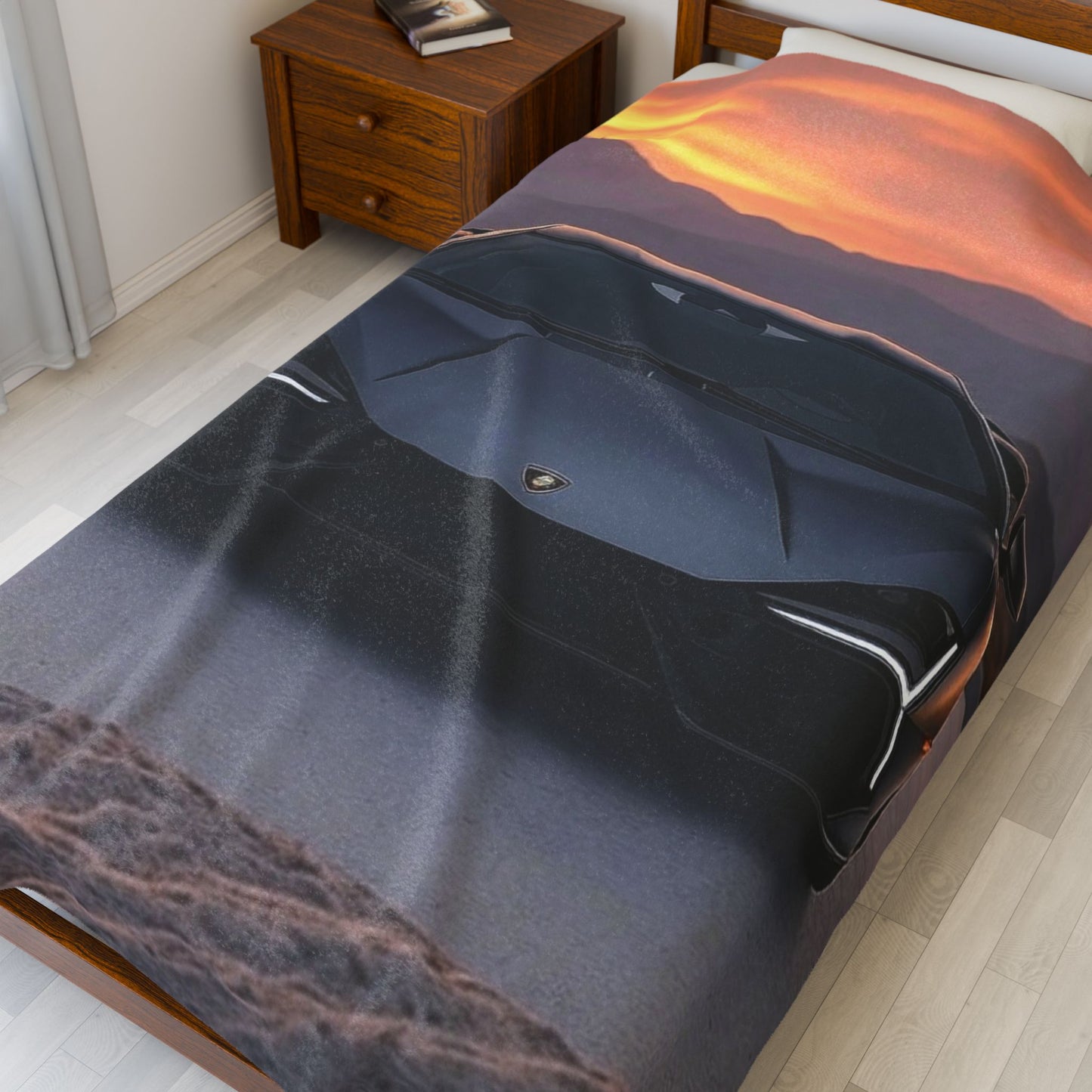 Plush Blanket - Lamborghini Revuelto Design