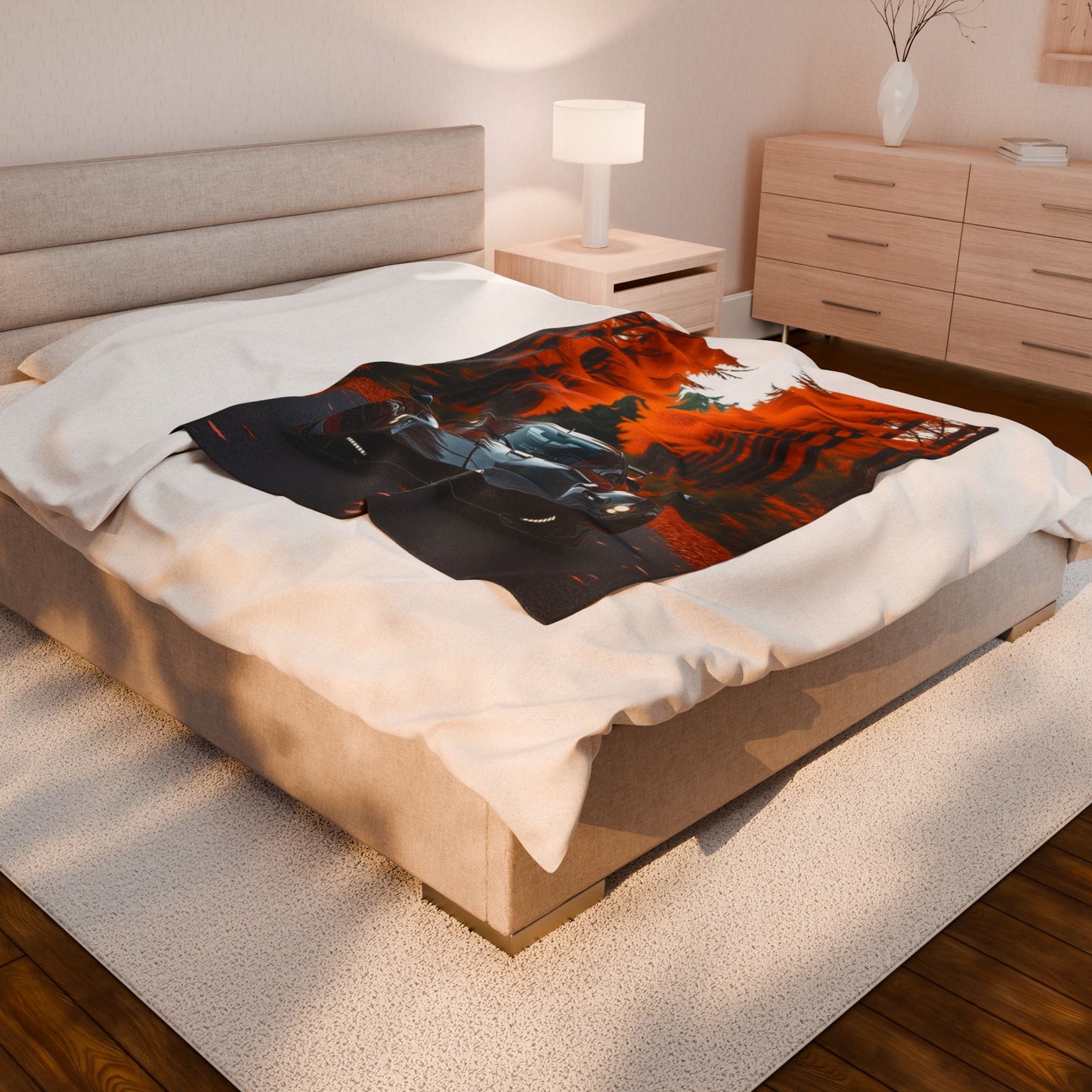 Plush Blanket - Pagani Huayra Design