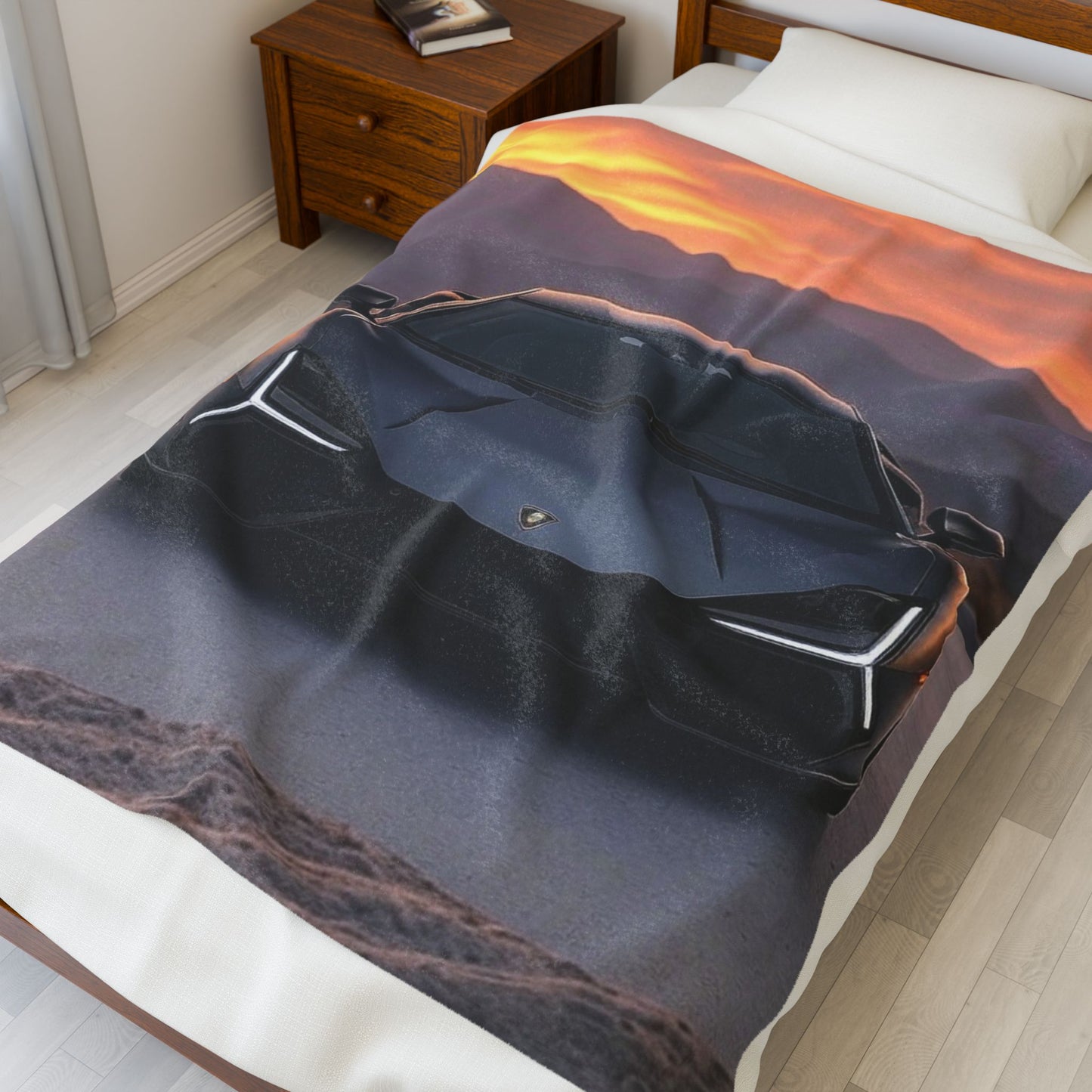 Plush Blanket - Lamborghini Revuelto Design