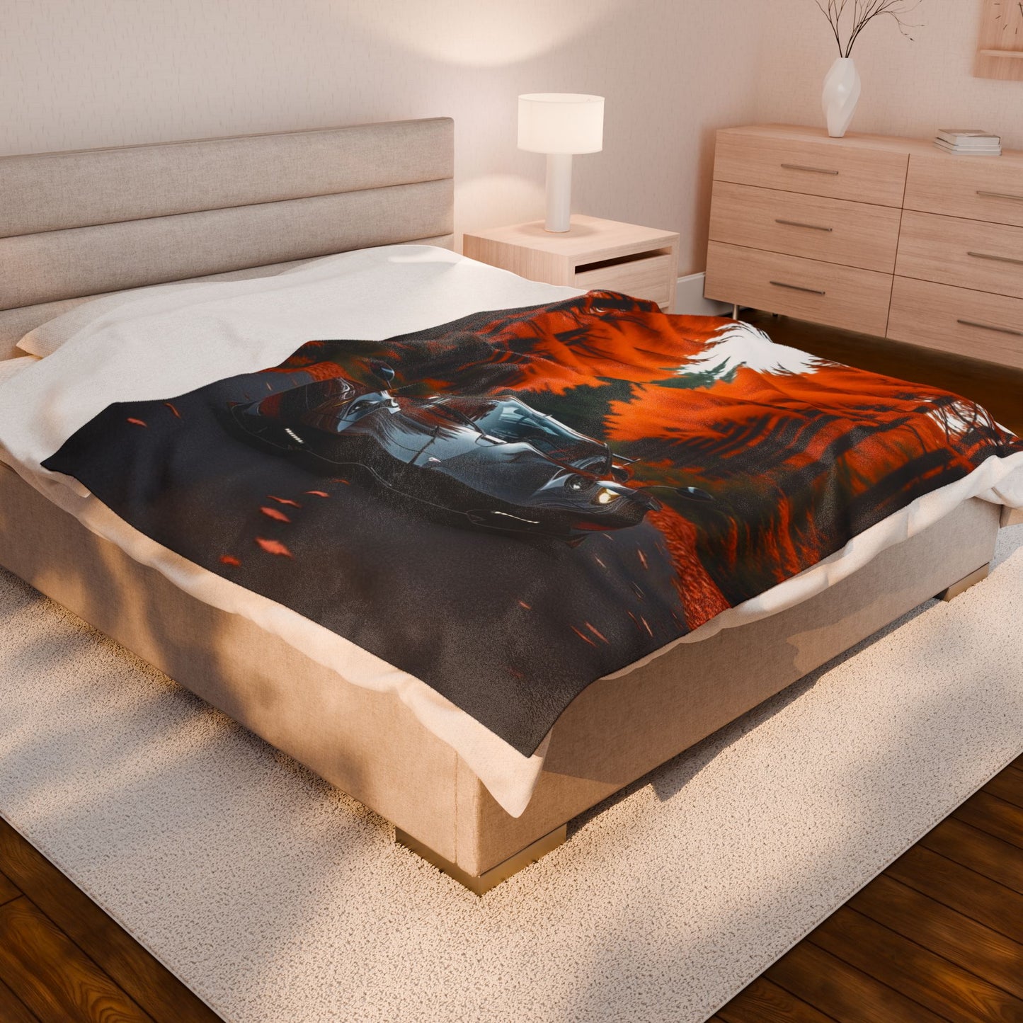 Plush Blanket - Pagani Huayra Design